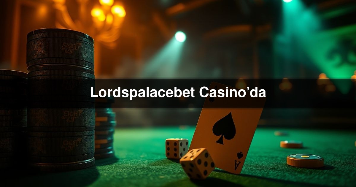 Lordspalacebet Casino’da